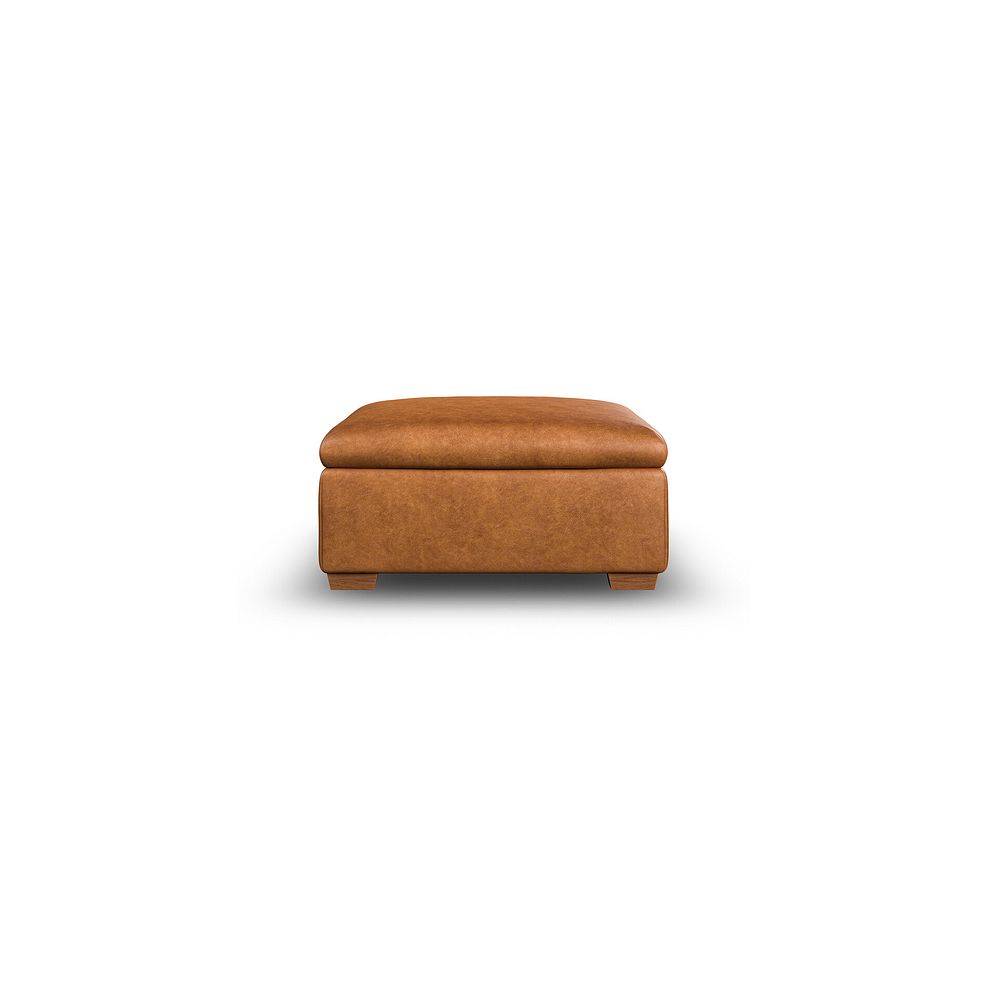 Cohen Storage Footstool in Virgo Cognac Leather 3