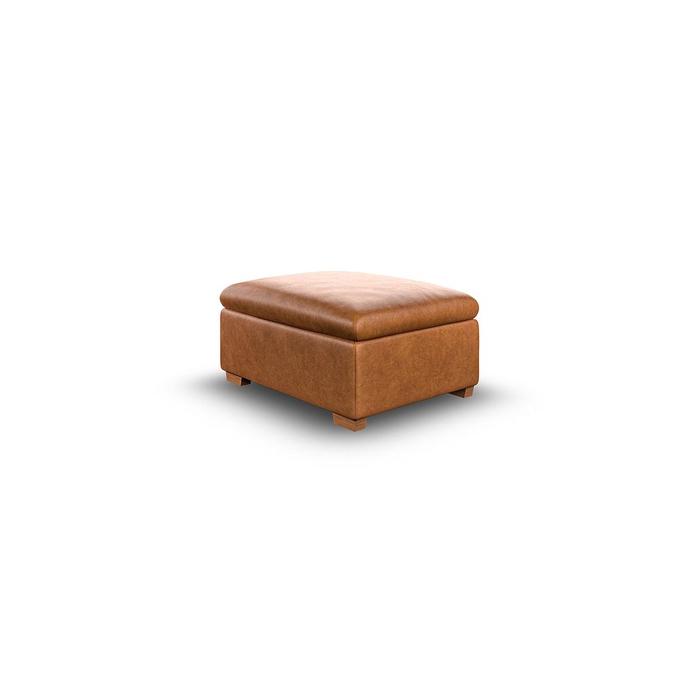 Cohen Storage Footstool in Virgo Cognac Leather 4