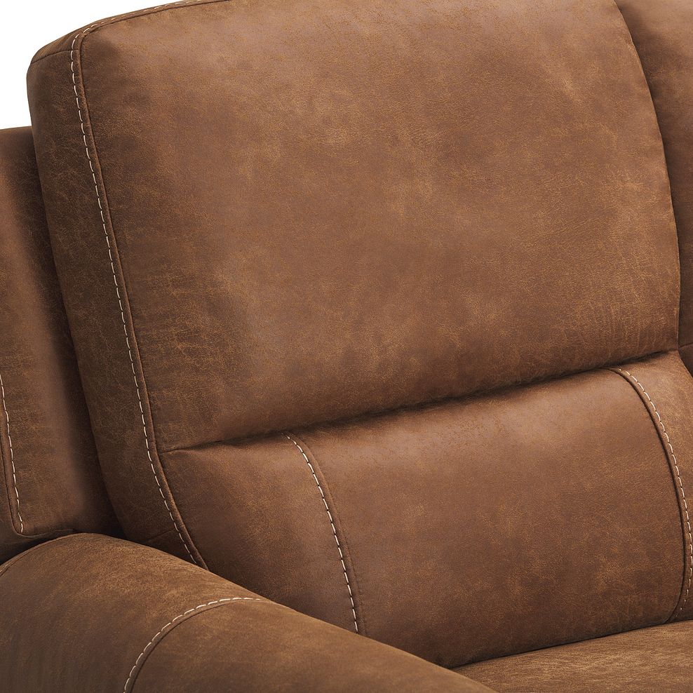 Colorado 2 Seater Electric Recliner in Ranch Brown Fabric 13