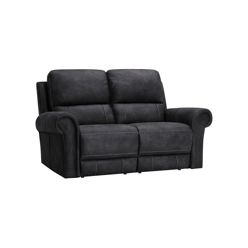 Colorado 2 Seater Sofa in Miller Grey Fabric 1