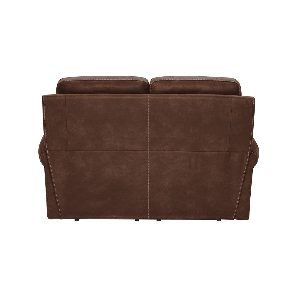 Colorado 2 Seater Sofa in Ranch Dark Brown Fabric 3