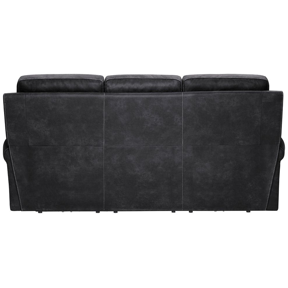 Colorado 3 Seater Sofa in Miller Grey Fabric 3
