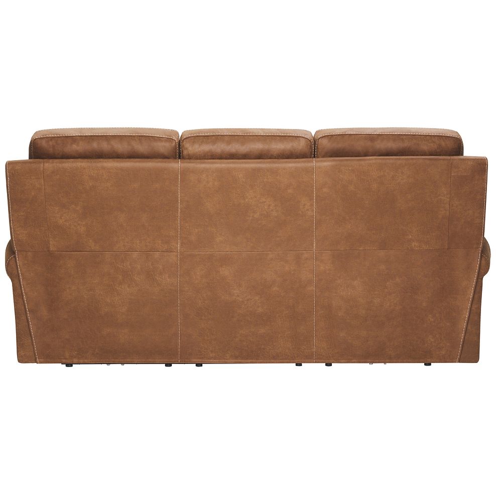 Colorado 3 Seater Sofa in Ranch Brown Fabric Thumbnail 4
