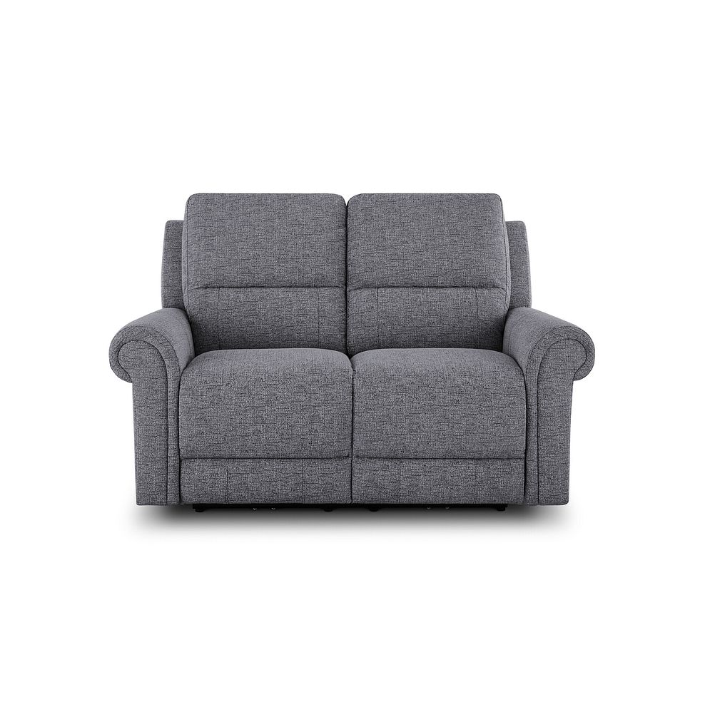 Colorado 2 Seater Sofa in Santos Steel Fabric 2