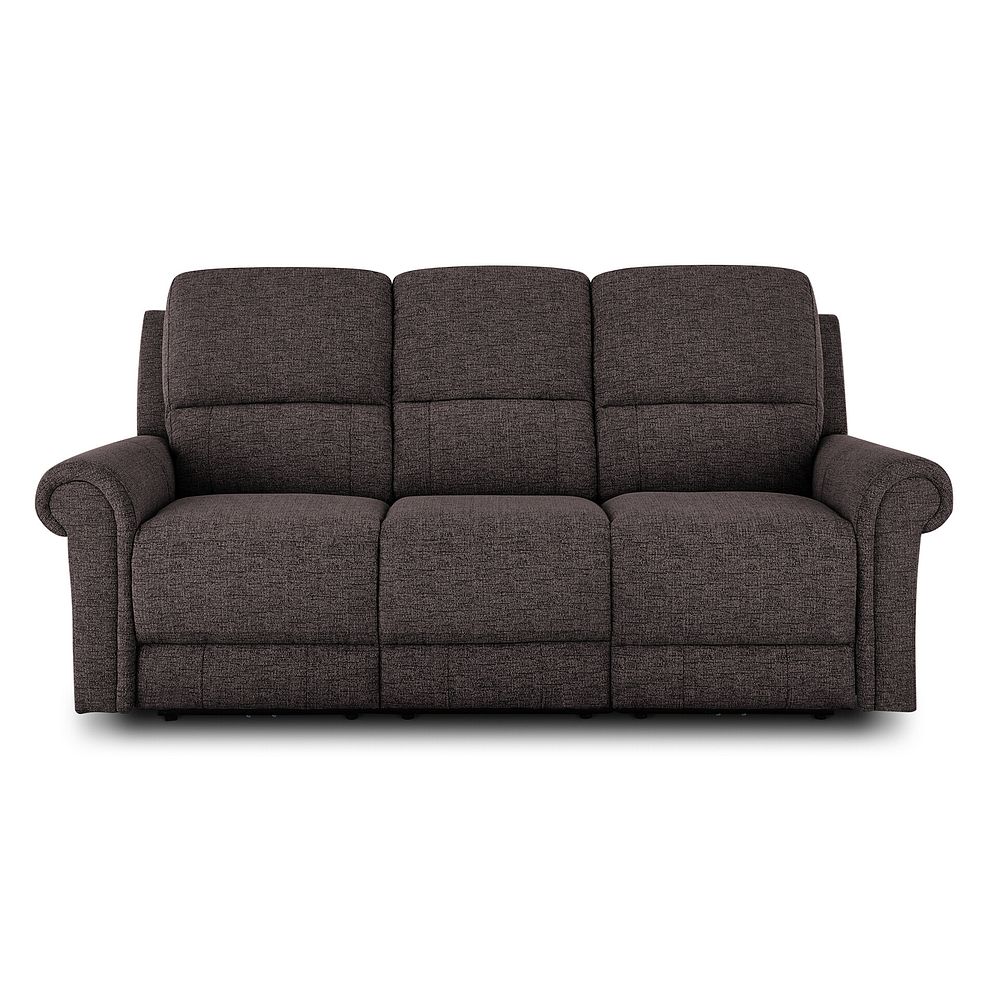 Colorado 3 Seater Electric Recliner in Andaz Charcoal Fabric 2