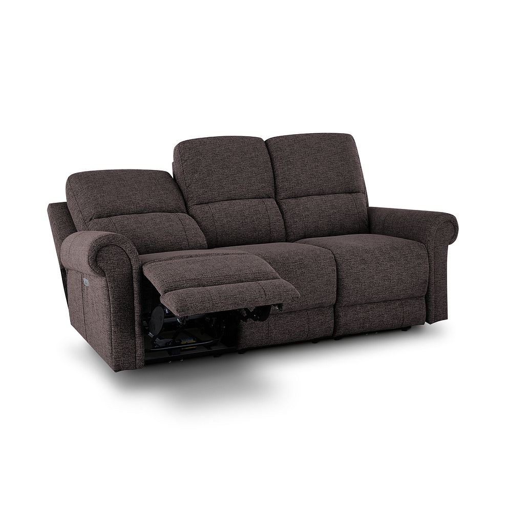 Colorado 3 Seater Electric Recliner in Andaz Charcoal Fabric 4