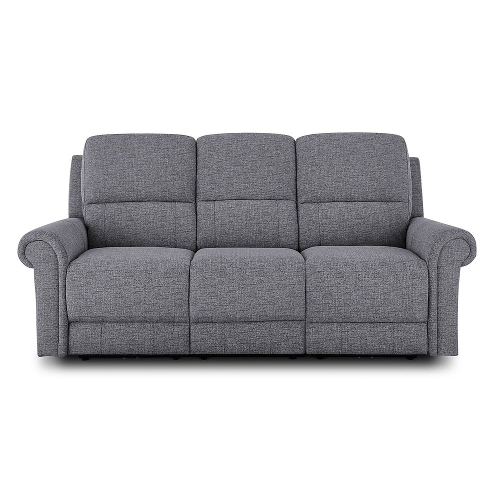 Colorado 3 Seater Sofa in Santos Steel Fabric 2