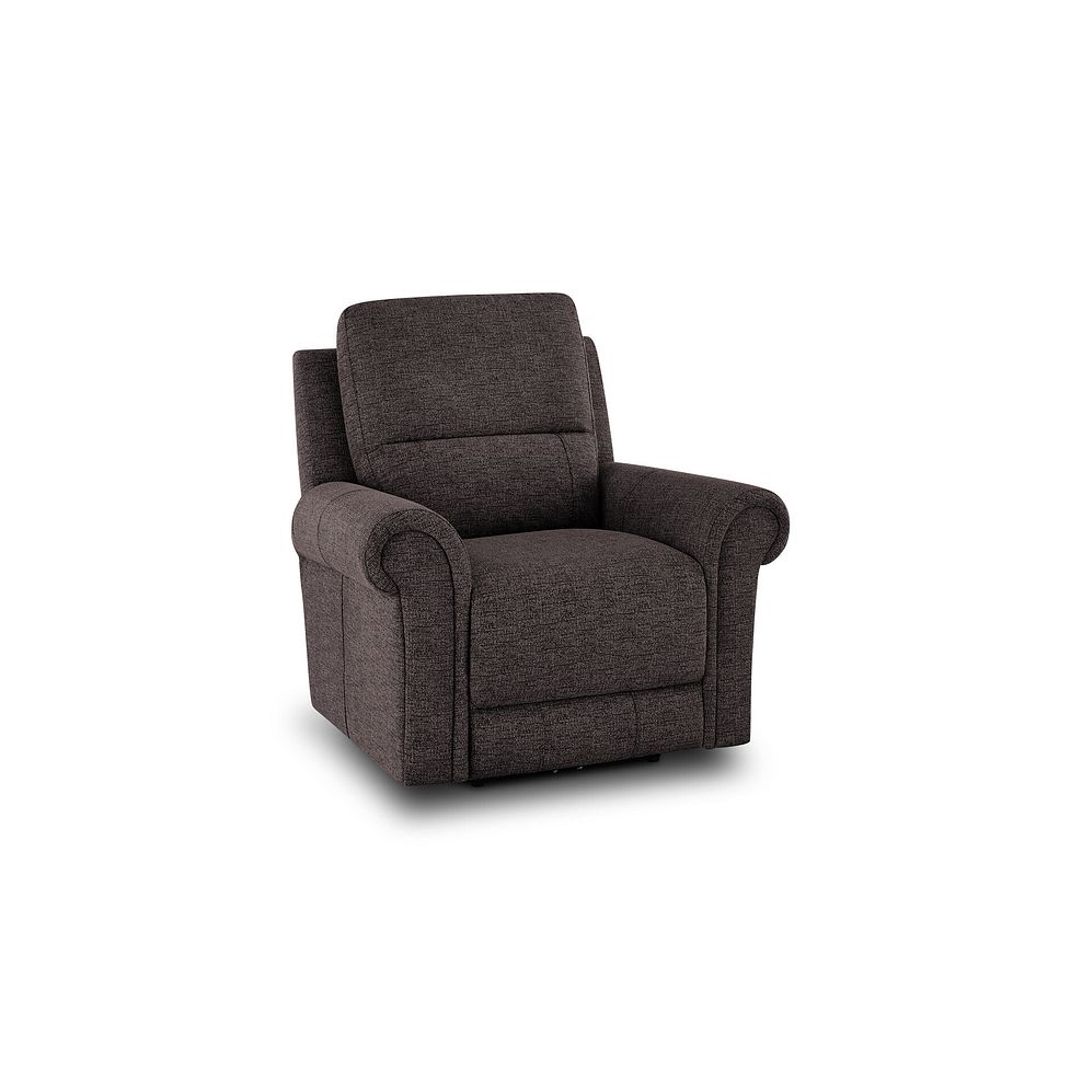 Colorado Armchair in Andaz Charcoal Fabric 1