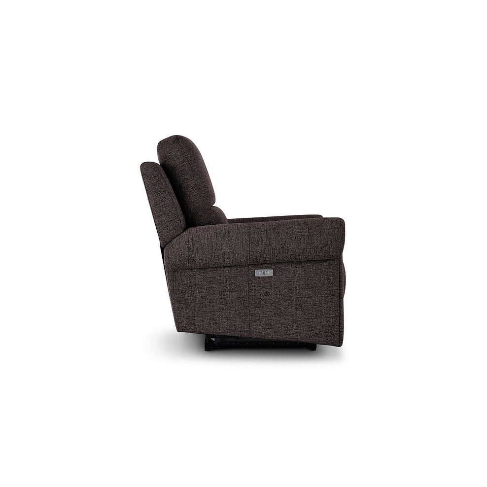 Colorado Electric Recliner Armchair in Andaz Charcoal Fabric 6