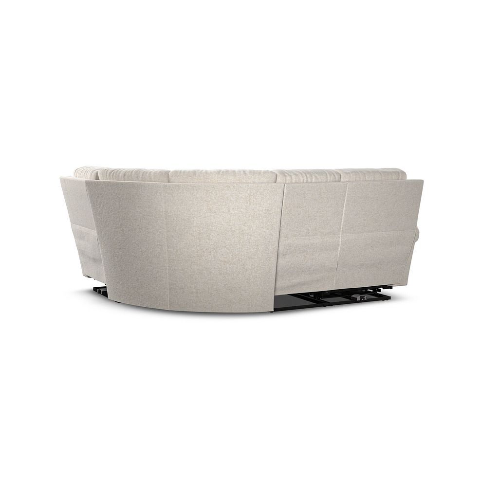 Colorado Electric Reclining Left Hand Modular Group 2 in Hopsack Natural Fabric 6