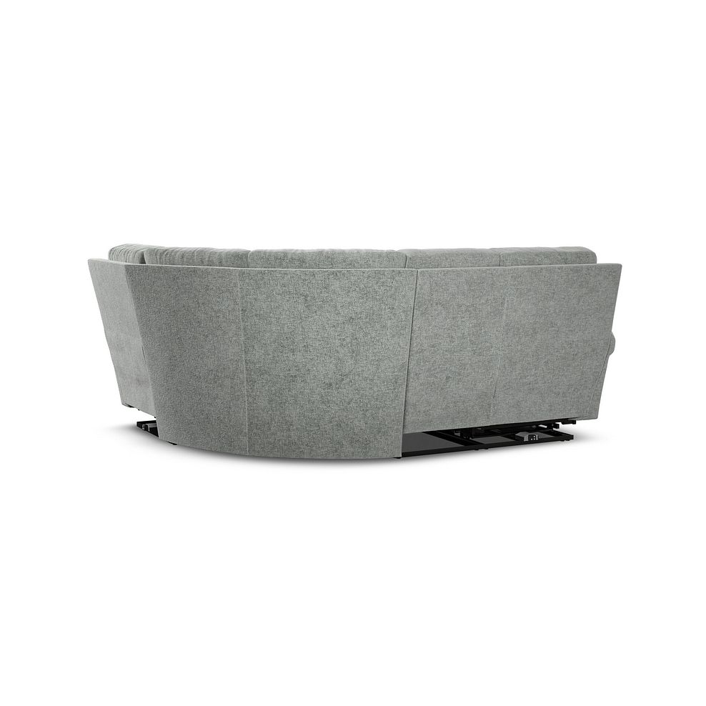 Colorado Electric Reclining Left Hand Modular Group 2 in Hopsack Platinum Fabric 6