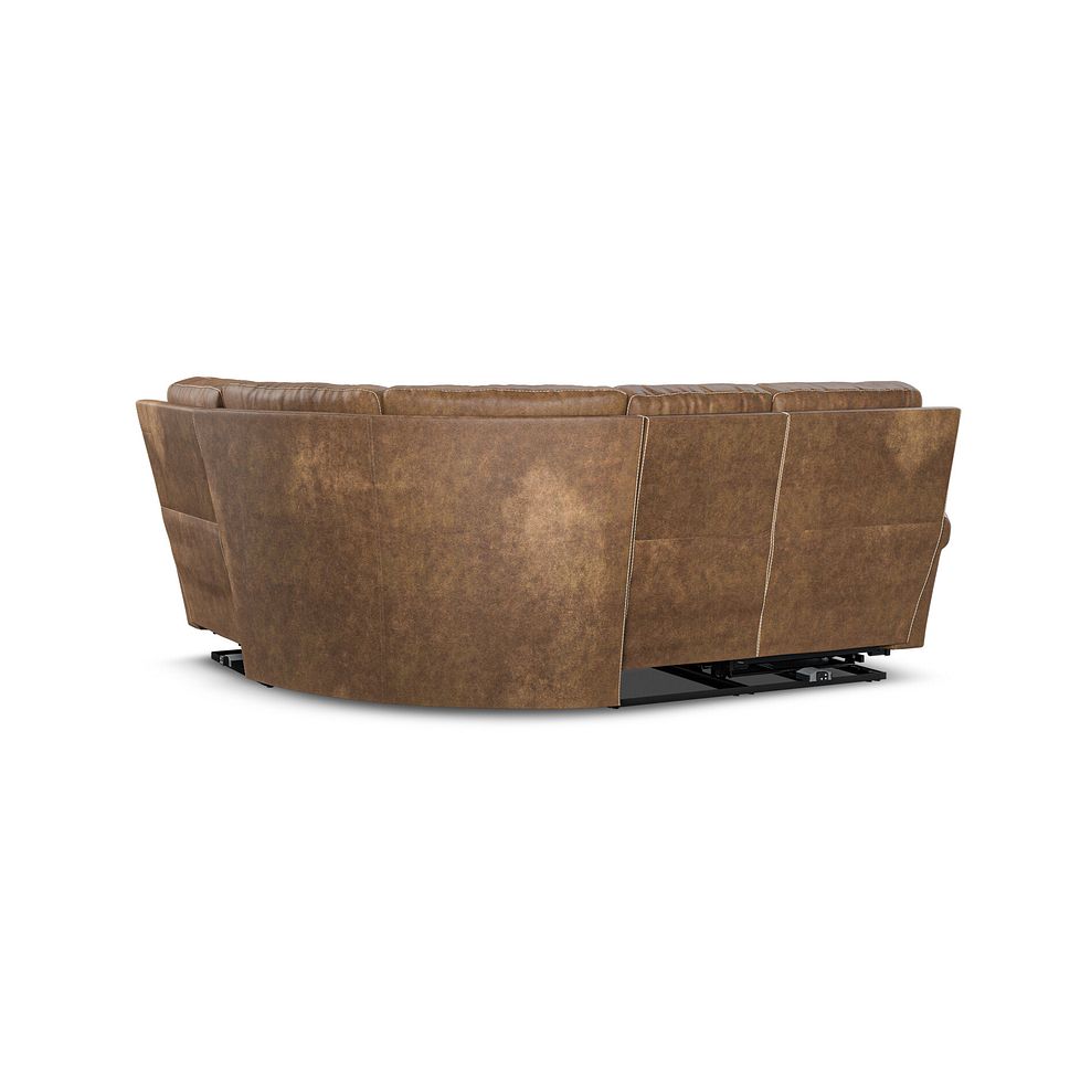 Colorado Electric Reclining Left Hand Modular Group 2 in Ranch Brown Fabric 6