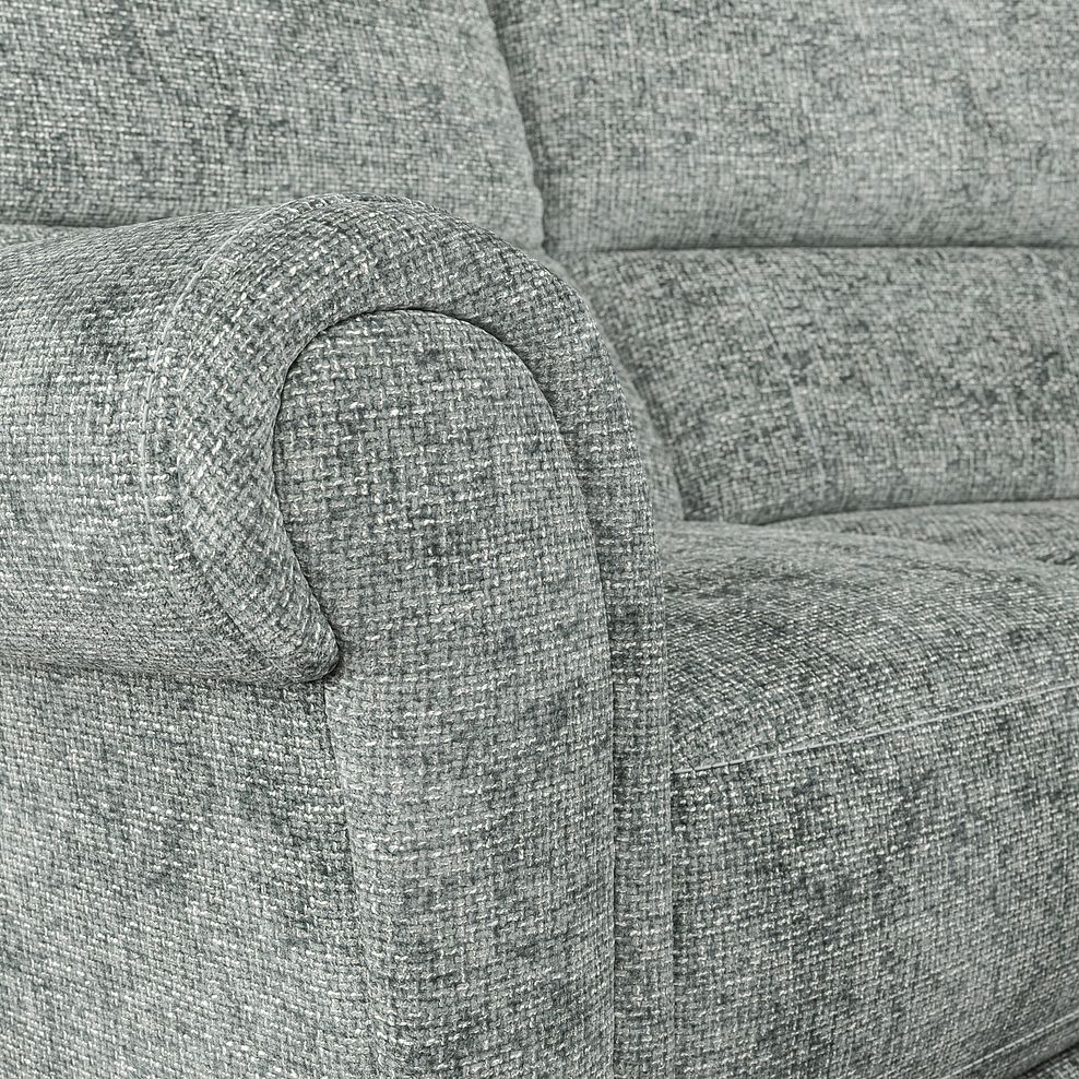 Colorado Electric Reclining Modular Group 1 in Hopsack Platinum Fabric 11