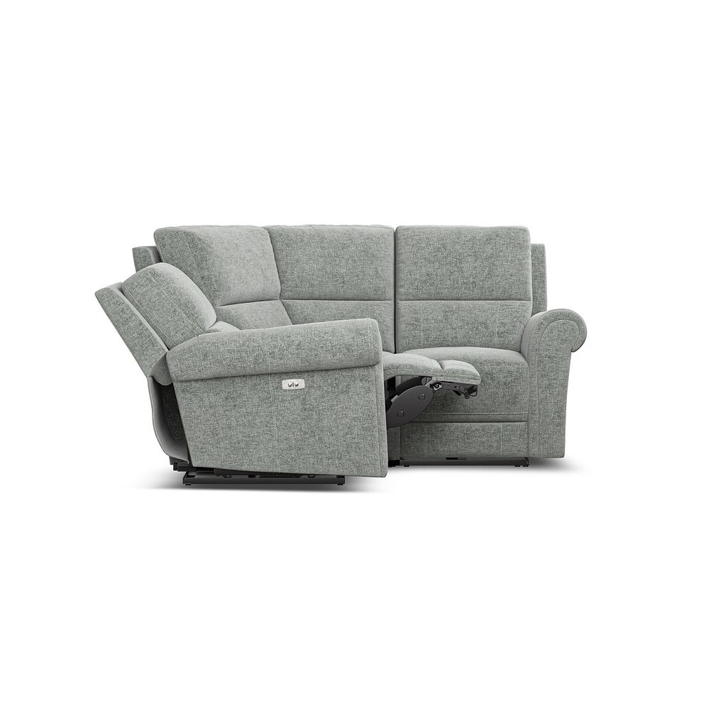 Colorado Electric Reclining Modular Group 1 in Hopsack Platinum Fabric 13
