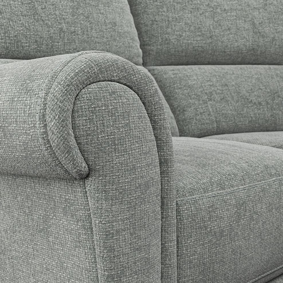 Colorado Electric Reclining Modular Group 1 in Hopsack Platinum Fabric 15