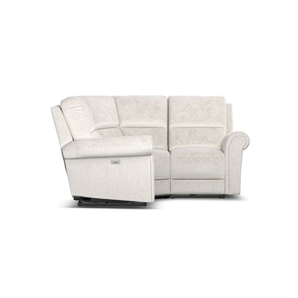 Colorado Electric Reclining Modular Group 1 in Hopsack Natural Fabric 8