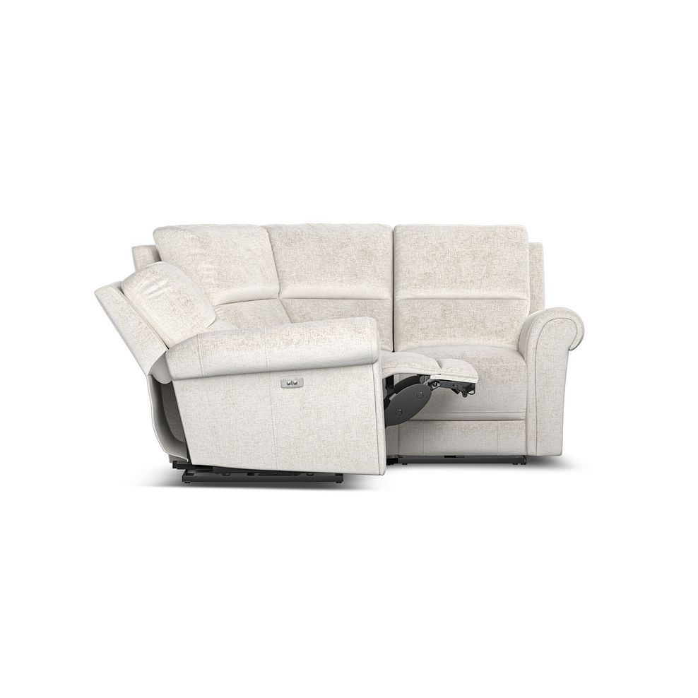 Colorado Electric Reclining Modular Group 1 in Hopsack Natural Fabric 9