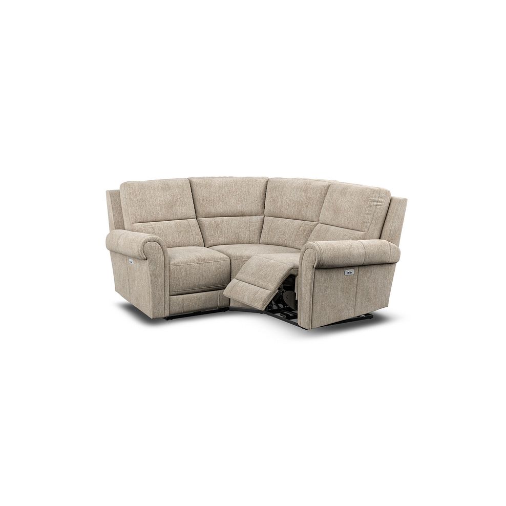 Colorado Electric Reclining Modular Group 1 in Jetta Beige Fabric 2