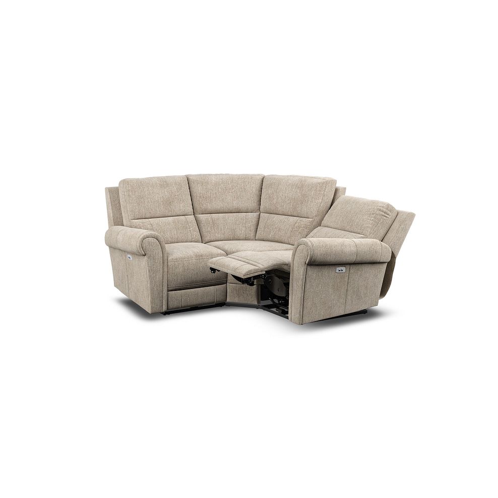 Colorado Electric Reclining Modular Group 1 in Jetta Beige Fabric 3