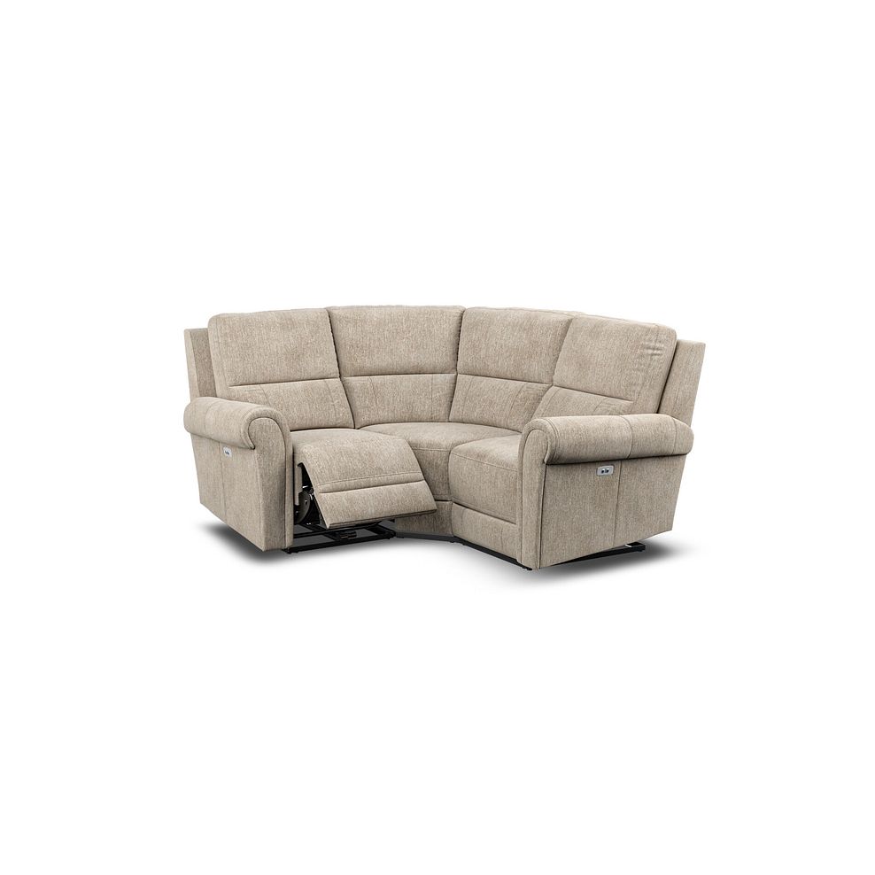 Colorado Electric Reclining Modular Group 1 in Jetta Beige Fabric 4