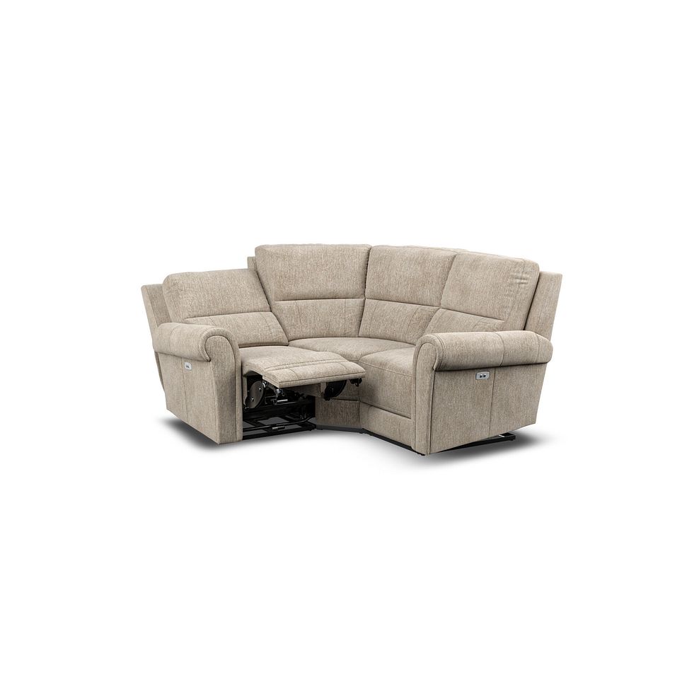 Colorado Electric Reclining Modular Group 1 in Jetta Beige Fabric 5