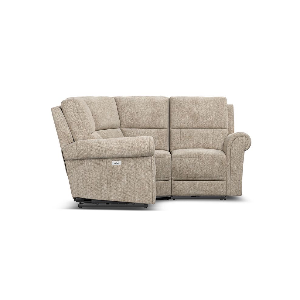 Colorado Electric Reclining Modular Group 1 in Jetta Beige Fabric 8