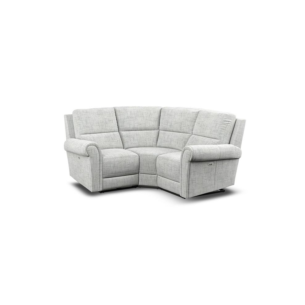 Colorado Electric Reclining Modular Group 1 in Keswick Dove Fabric 1