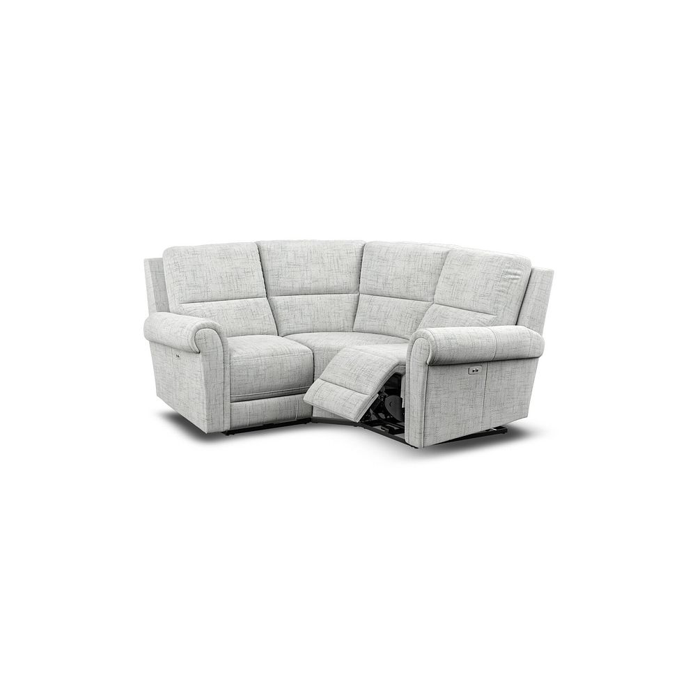 Colorado Electric Reclining Modular Group 1 in Keswick Dove Fabric 2