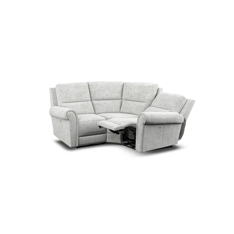 Colorado Electric Reclining Modular Group 1 in Keswick Dove Fabric 3