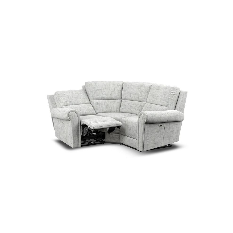Colorado Electric Reclining Modular Group 1 in Keswick Dove Fabric 5
