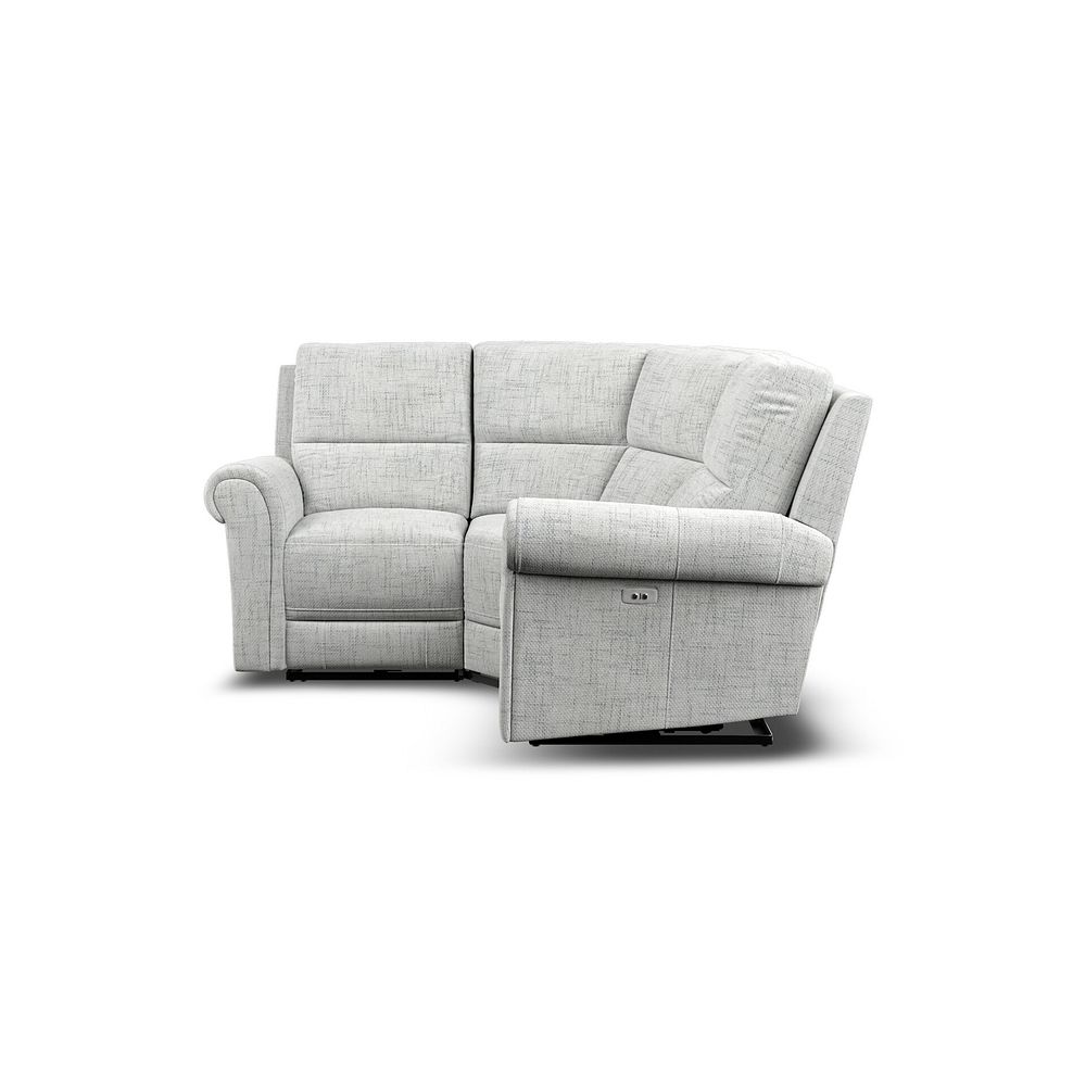 Colorado Electric Reclining Modular Group 1 in Keswick Dove Fabric 6