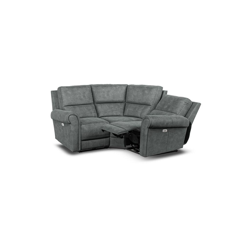 Colorado Electric Reclining Modular Group 1 in Miller Grey Fabric 3