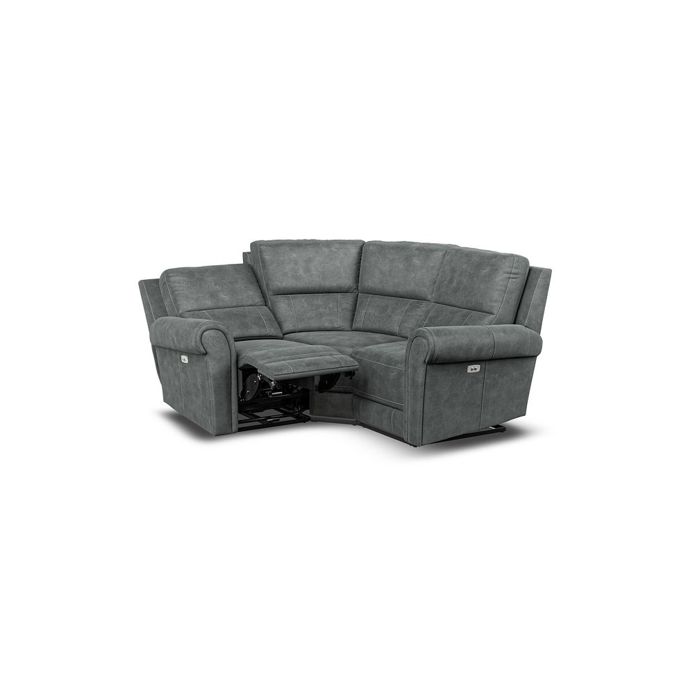 Colorado Electric Reclining Modular Group 1 in Miller Grey Fabric 5