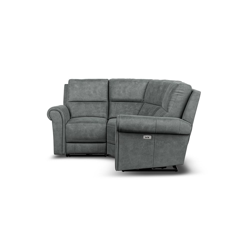 Colorado Electric Reclining Modular Group 1 in Miller Grey Fabric 6