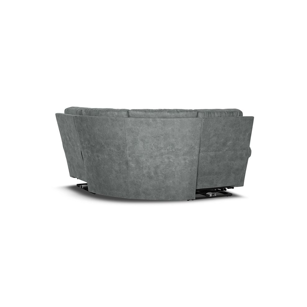 Colorado Electric Reclining Modular Group 1 in Miller Grey Fabric 7