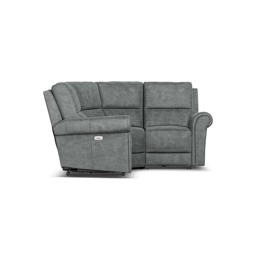 Colorado Electric Reclining Modular Group 1 in Miller Grey Fabric 8