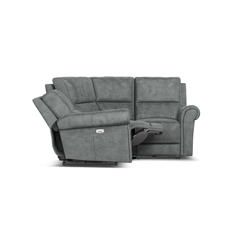 Colorado Electric Reclining Modular Group 1 in Miller Grey Fabric 9