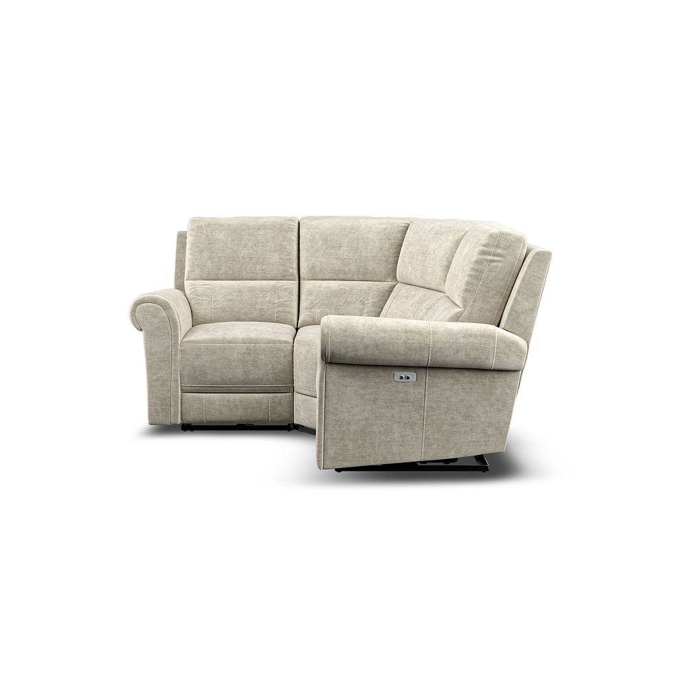 Colorado Electric Reclining Modular Group 1 in Plush Beige Fabric 6