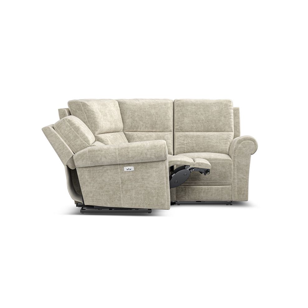 Colorado Electric Reclining Modular Group 1 in Plush Beige Fabric 9
