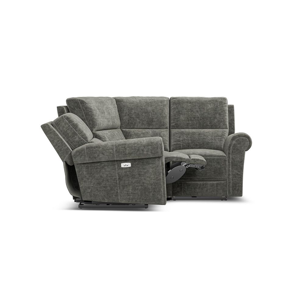 Colorado Electric Reclining Modular Group 1 in Plush Charcoal Fabric 9