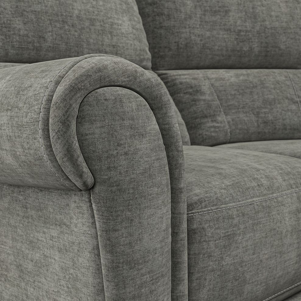 Colorado Electric Reclining Modular Group 1 in Plush Charcoal Fabric 11