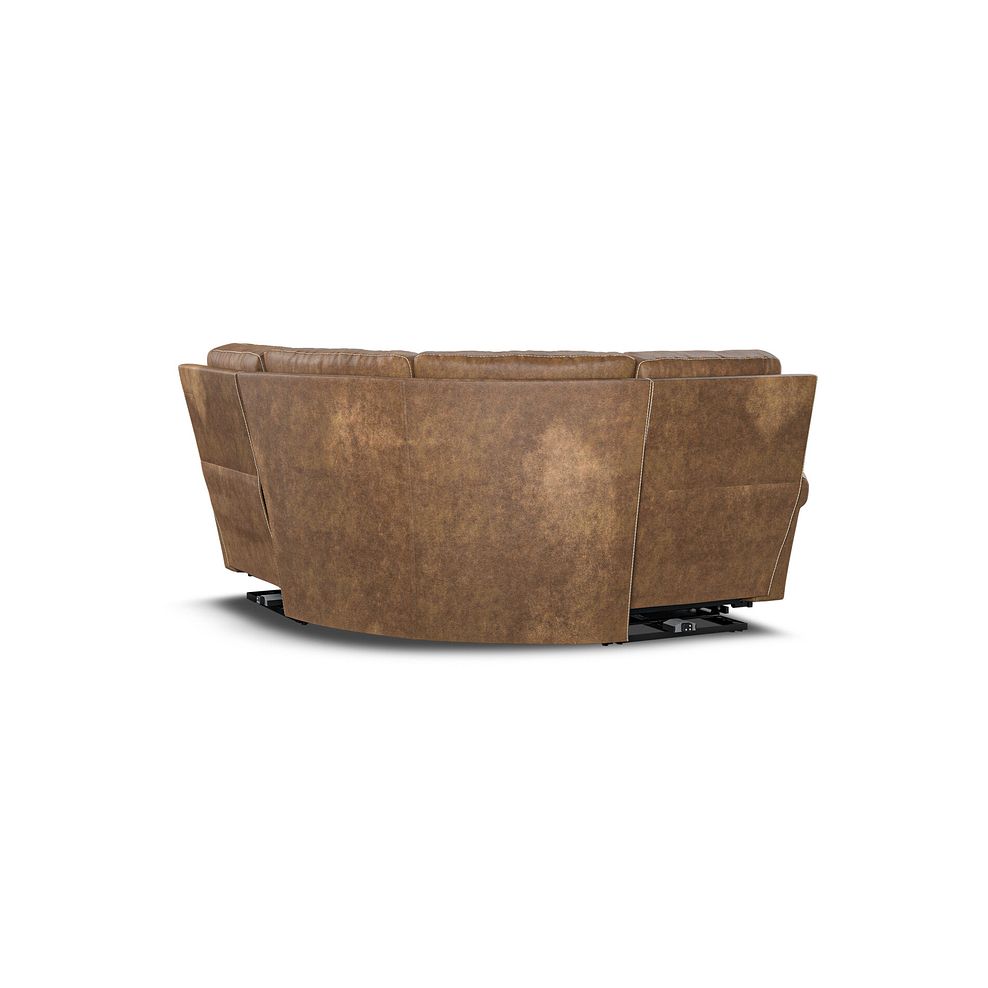 Colorado Electric Reclining Modular Group 1 in Ranch Brown Fabric 7