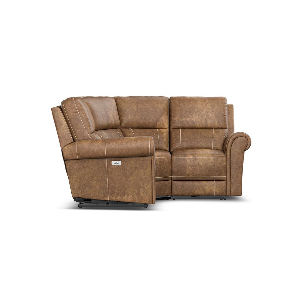 Colorado Electric Reclining Modular Group 1 in Ranch Brown Fabric 8