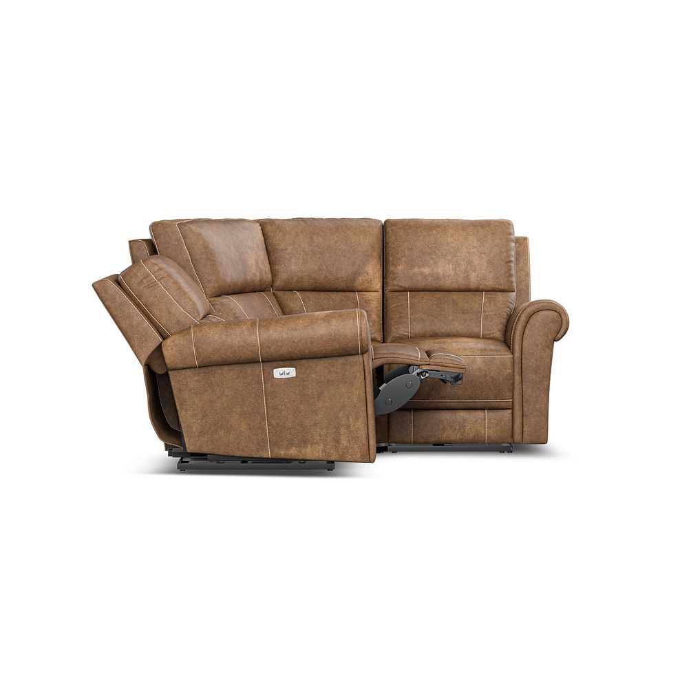 Colorado Electric Reclining Modular Group 1 in Ranch Brown Fabric 9