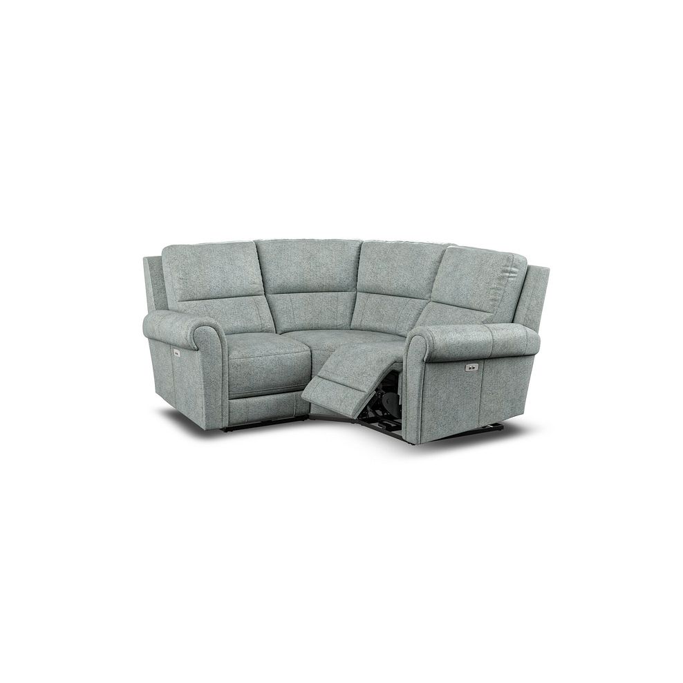 Colorado Electric Reclining Modular Group 1 in Santos Steel Fabric 2