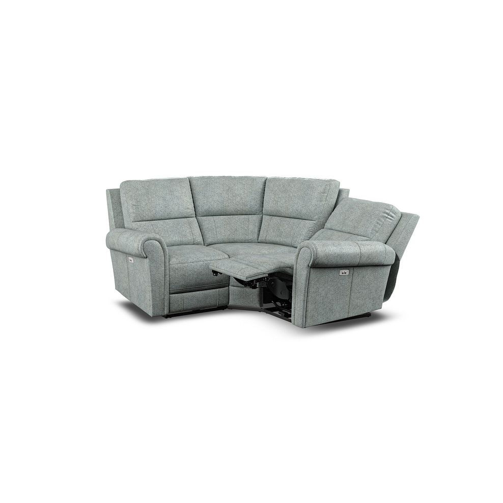 Colorado Electric Reclining Modular Group 1 in Santos Steel Fabric 3