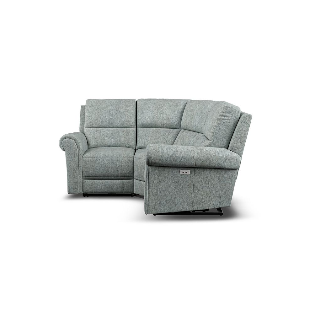 Colorado Electric Reclining Modular Group 1 in Santos Steel Fabric 6
