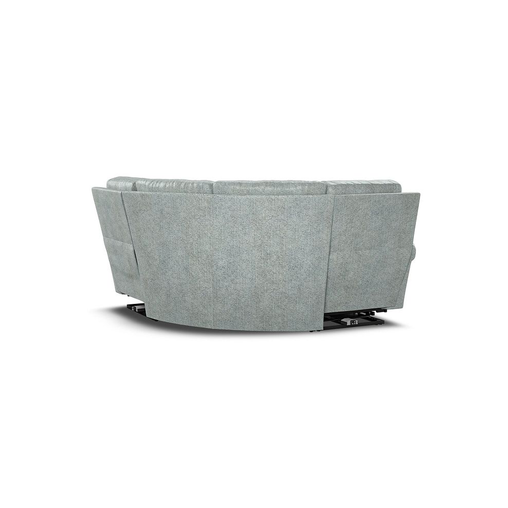 Colorado Electric Reclining Modular Group 1 in Santos Steel Fabric 7