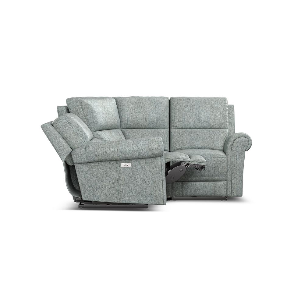 Colorado Electric Reclining Modular Group 1 in Santos Steel Fabric 9