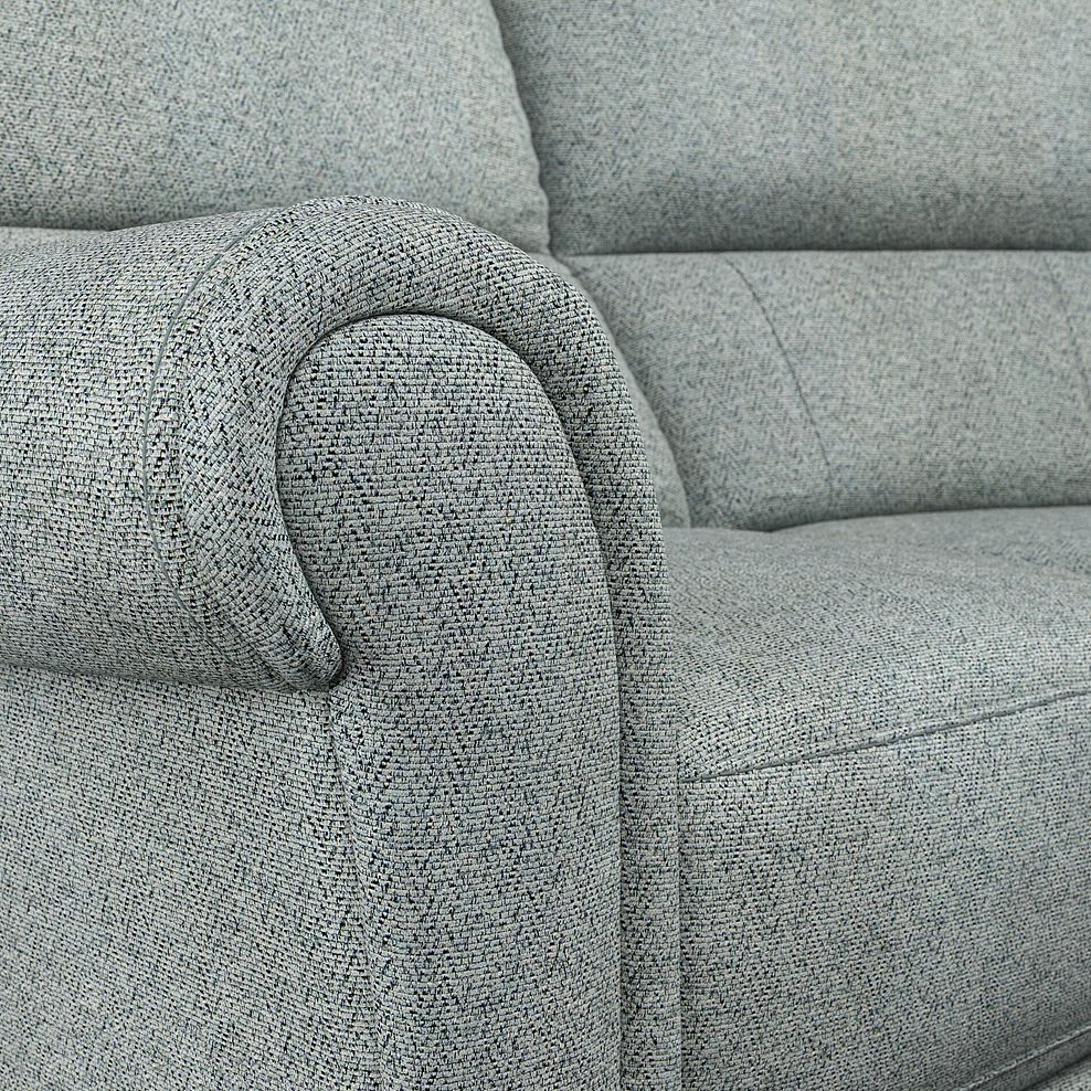 Colorado Electric Reclining Modular Group 1 in Santos Steel Fabric 11